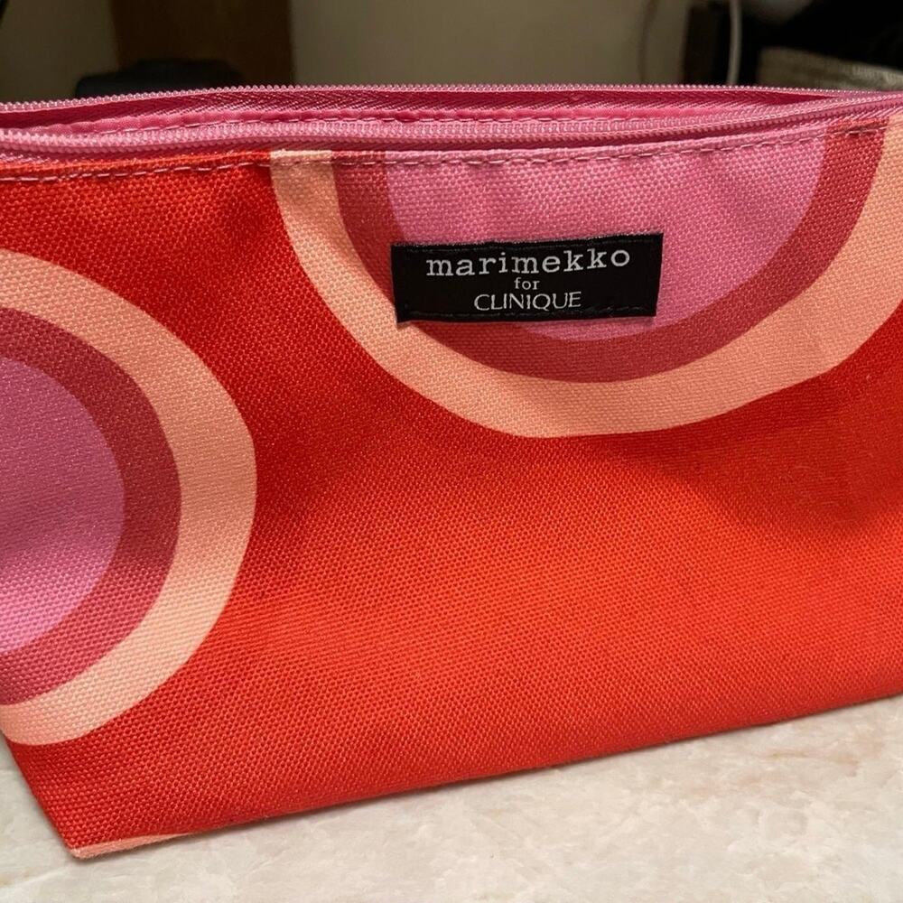 Marimekko collab w/ Clinique cosmetic bag